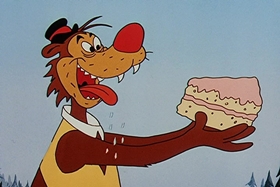 Screenshots from the 1957 Walter Lantz cartoon Fodder and Son