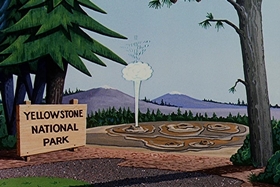 Screenshots from the 1957 Walter Lantz cartoon Fodder and Son