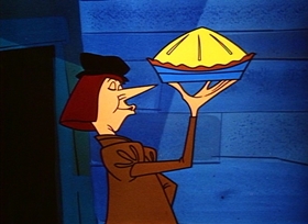 Screenshots from the 1957 Disney cartoon The Truth About Mother Goose