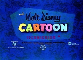 Screenshots from the 1957 Disney cartoon The Truth About Mother Goose