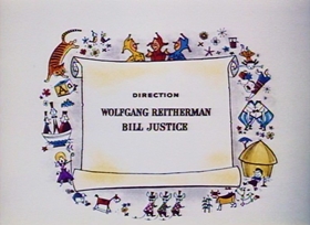 Screenshots from the 1957 Disney cartoon The Truth About Mother Goose