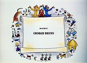 Screenshots from the 1957 Disney cartoon The Truth About Mother Goose