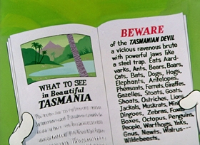 Screenshots from the 1957 Warner Bros. cartoon Bedevilled Rabbit