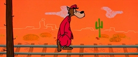 Screenshots from the 1958 MGM cartoon Sheep Wrecked