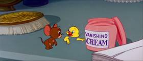 Screenshots from the 1958 MGM cartoon The Vanishing Duck