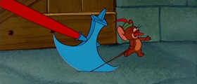 Screenshots from the 1958 MGM cartoon Robin Hoodwinked