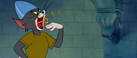 Screenshots from the 1958 MGM cartoon Robin Hoodwinked
