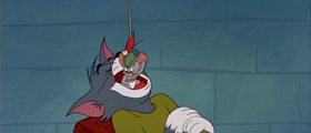 Screenshots from the 1958 MGM cartoon Robin Hoodwinked