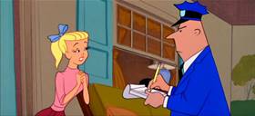 Screenshots from the 1958 MGM cartoon Tot Watchers