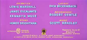 Screenshots from the 1958 MGM cartoon Tot Watchers