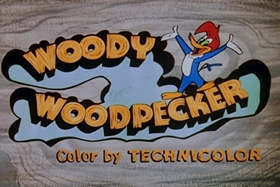 Screenshots from the 1958 Walter Lantz cartoon His Better Elf