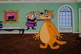 Screenshots from the 1958 Walter Lantz cartoon Tree