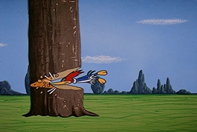 Screenshots from the 1958 Walter Lantz cartoon Tree