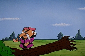 Screenshots from the 1958 Walter Lantz cartoon Tree