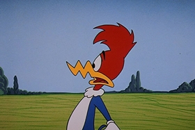 Screenshots from the 1958 Walter Lantz cartoon Tree