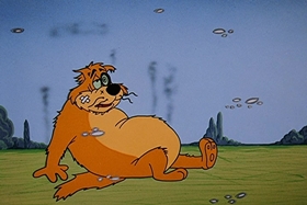 Screenshots from the 1958 Walter Lantz cartoon Tree