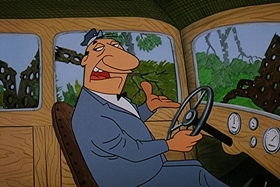 Screenshots from the 1958 Walter Lantz cartoon Tree