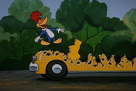 Screenshots from the 1958 Walter Lantz cartoon Tree