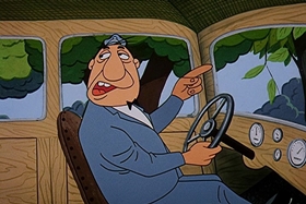 Screenshots from the 1958 Walter Lantz cartoon Tree