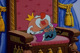 Screenshots from the 1958 Walter Lantz cartoon Jittery Jester