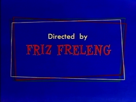 Screenshots from the 1958 Warner Bros. cartoon Hare-Less Wolf