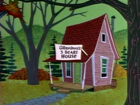 Screenshots from the 1958 Warner Bros. cartoon Now Hare This