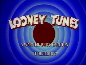 Screenshots from the 1958 Warner Bros. cartoon Now Hare This