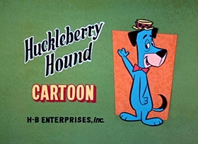 Screenshots from the 1958 Hanna-Barbera cartoon Huckleberry Hound Meets Wee Willie