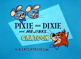 Screenshots from the 1958 Hanna-Barbera cartoon Cousin Tex
