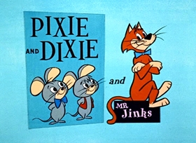 Screenshots from the 1958 Hanna-Barbera cartoon Cousin Tex