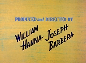 Screenshots from the 1958 Hanna-Barbera cartoon Yogi Bear