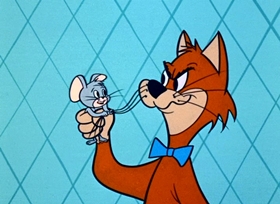 Screenshots from the 1958 Hanna-Barbera cartoon Judo Jack