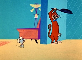 Screenshots from the 1958 Hanna-Barbera cartoon Judo Jack
