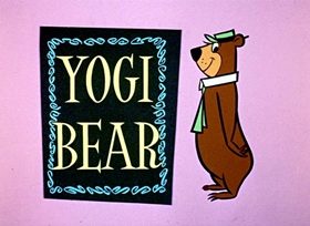 Screenshots from the 1958 Hanna-Barbera cartoon Slumber Party Smarty