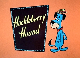 Screenshots from the 1958 Hanna-Barbera cartoon Tricky Trapper