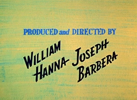 Screenshots from the 1958 Hanna-Barbera cartoon Tricky Trapper