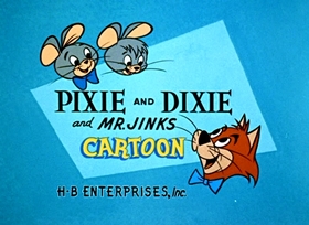 Screenshots from the 1958 Hanna-Barbera cartoon Kit Kat Kit