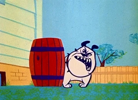 Screenshots from the 1958 Hanna-Barbera cartoon Pie-Pirates