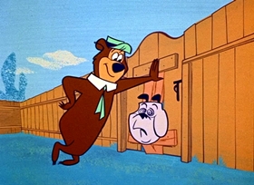 Screenshots from the 1958 Hanna-Barbera cartoon Pie-Pirates