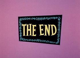 Screenshots from the 1958 Hanna-Barbera cartoon Sir Huckleberry Hound