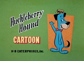 Screenshots from the 1958 Hanna-Barbera cartoon Sir Huckleberry Hound