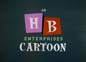 Screenshots from the 1958 Hanna-Barbera cartoon Big Bad Bully
