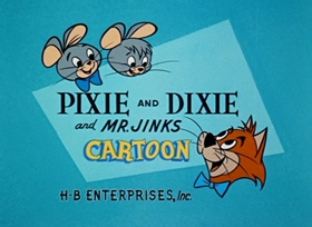 Screenshots from the 1958 Hanna-Barbera cartoon Pistol Packin’ Pirate