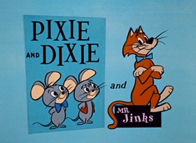 Screenshots from the 1958 Hanna-Barbera cartoon Pistol Packin’ Pirate