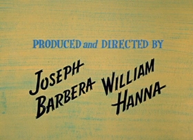 Screenshots from the 1958 Hanna-Barbera cartoon Rustler Hustler Huck