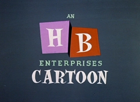 Screenshots from the 1958 Hanna-Barbera cartoon Scaredycat Dog