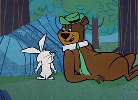 Screenshots from the 1958 Hanna-Barbera cartoon The Brave Little Brave