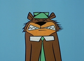 Screenshots from the 1958 Hanna-Barbera cartoon The Brave Little Brave