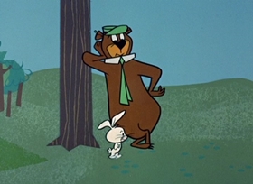 Screenshots from the 1958 Hanna-Barbera cartoon The Brave Little Brave