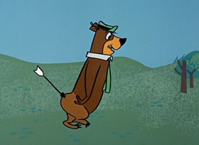 Screenshots from the 1958 Hanna-Barbera cartoon The Brave Little Brave